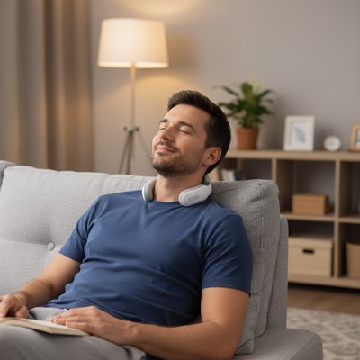 Appareil de massage électrique nuque canapé