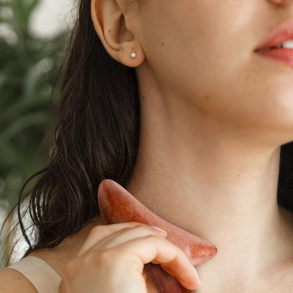 gua sha bois cou