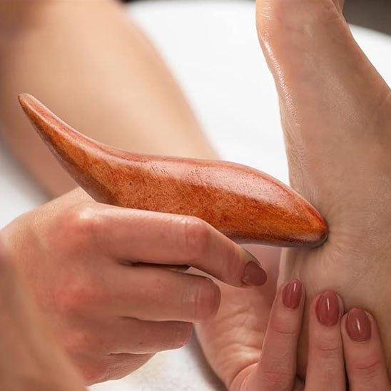 gua sha bois réflexologie