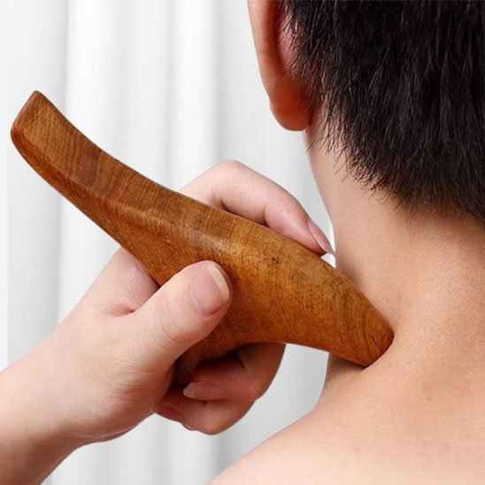 gua sha bois trapèse