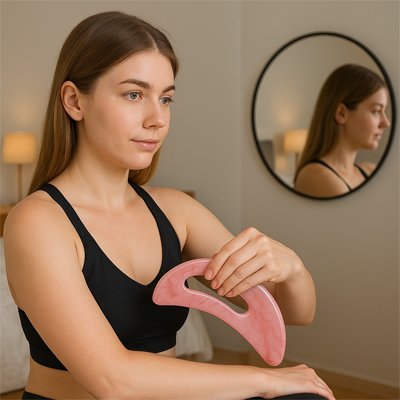 Gua sha corps bras