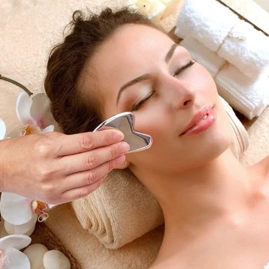 gua sha inox visage