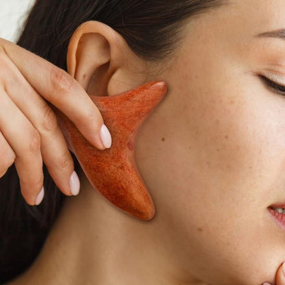 gua sha machoir en bois