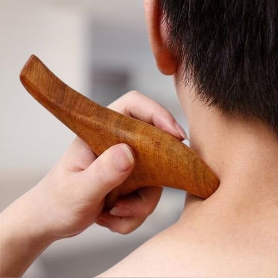gua sha usage trapèze