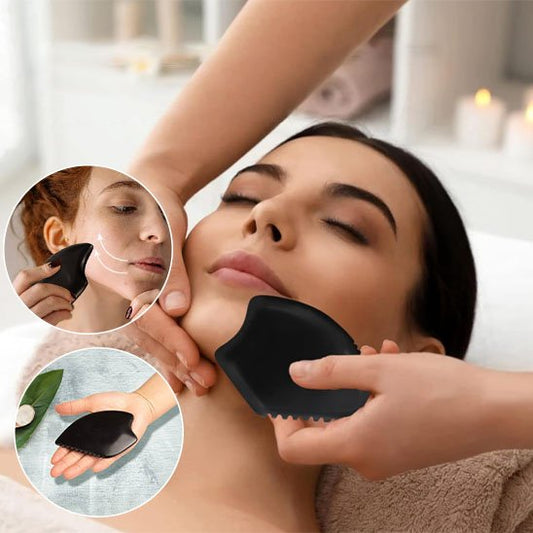 Pierre gua sha mâchoire 