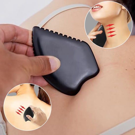 Pierre gua sha noir