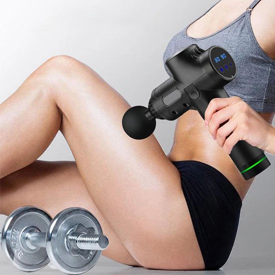 Pistolet de massage cuisse
