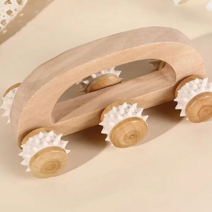 rouleau de massage bois pénétrant