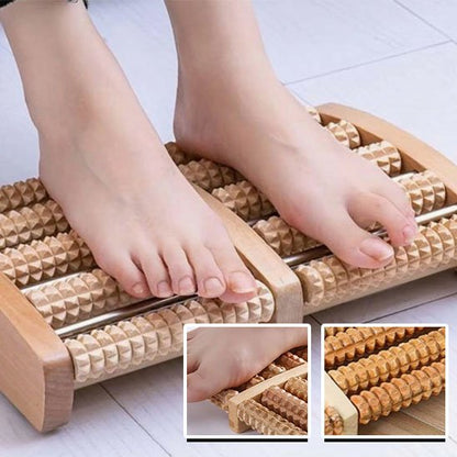 Rouleau de massage bois