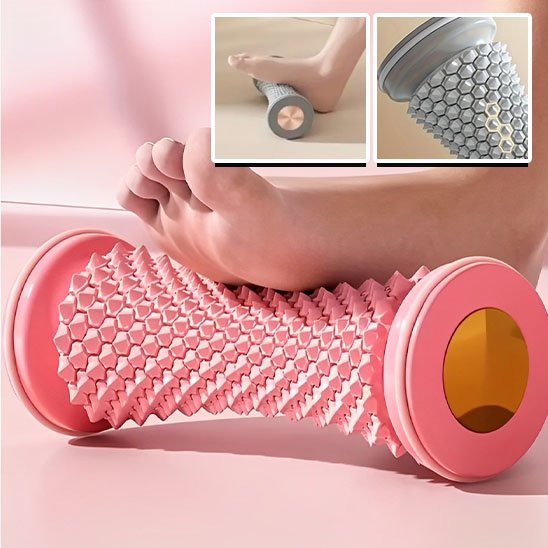 Rouleau de massage rose