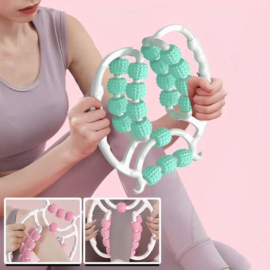 Rouleau de massage turquoise