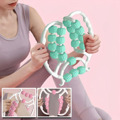 Rouleau de massage turquoise