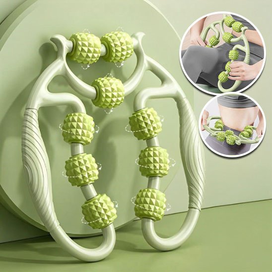 Rouleau de massage vert
