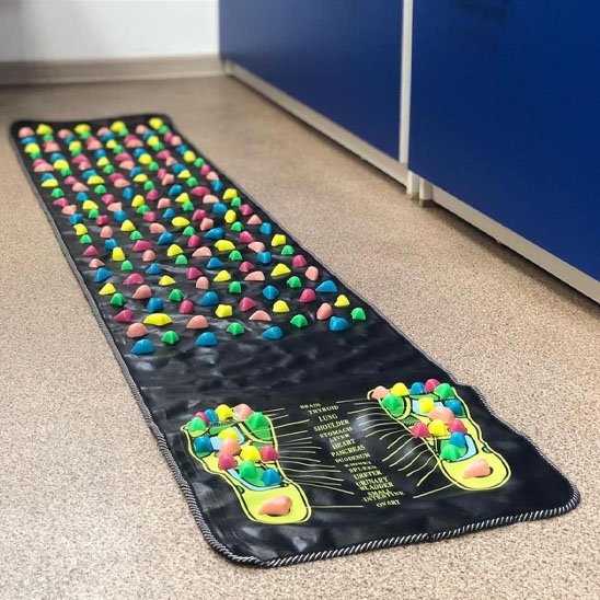 Tapis d'acupression vide