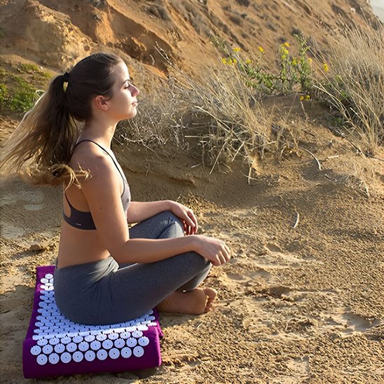 Tapis d'acupression yoga